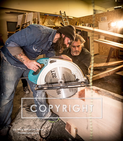 Steve Olson, focused, Skateboarding Sculpture process, 2.4.14-178-7