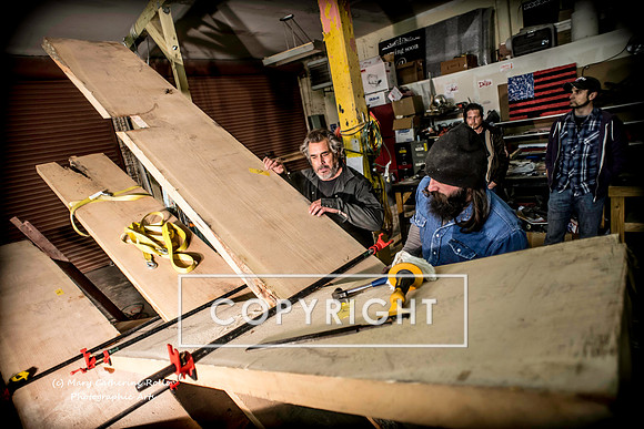 Steve Olson, focused, Skateboarding Sculpture process, 2.4.14-286-22