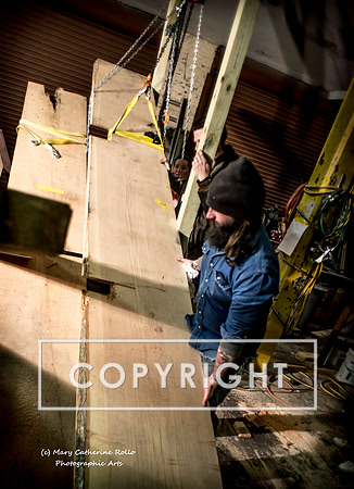 Steve Olson, focused, Skateboarding Sculpture process, 2.4.14-223-17