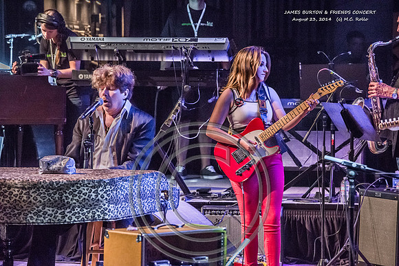 James Burton and Friends Concert  8-23-2014-872-1