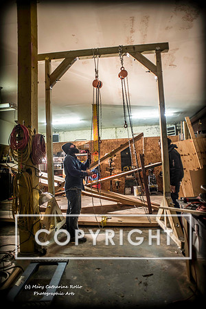 Steve Olson, focused, Skateboarding Sculpture process, 2.4.14-59-3