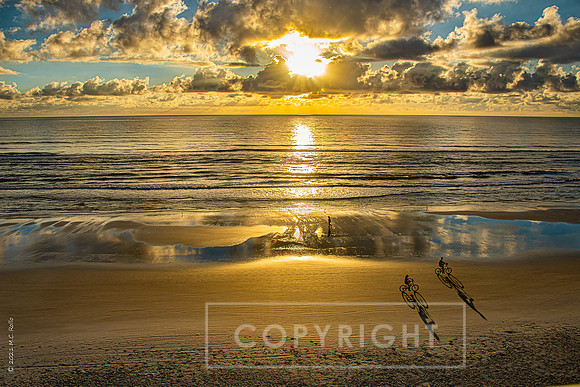 Sunrise Shadows Ⓒ 2021 M. C. Rollo_