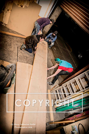 Steve Olson, focused, Skateboarding Sculpture process, 2.4.14-308-31