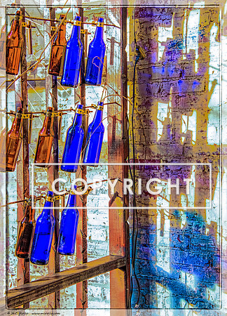 Bottle Chimes V by M.C. Rollo