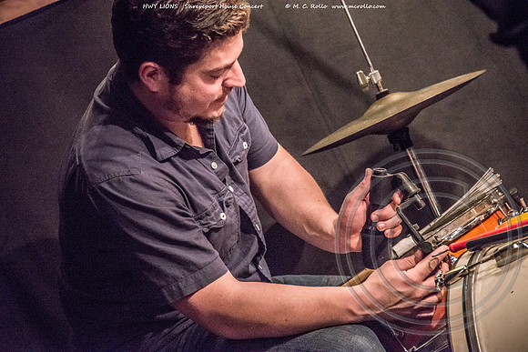 Hwy Lions sound check S'port House Concert  11-23-14-206-55