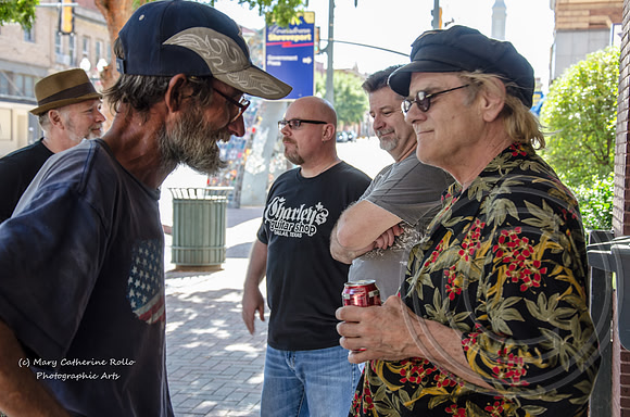 Outside group of sweet folks (c) M.C. Rollo 2013