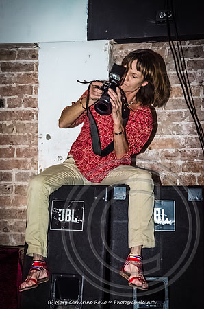 Blue Lee Martin with camera (c) M.C. Rollo 2013