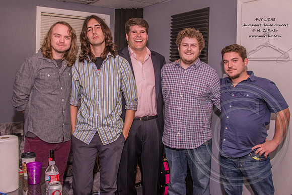 Hwy Lions Shreveport House Concert  November 23 2014-107-1