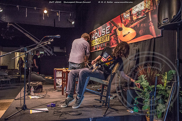 Hwy Lions sound check S'port House Concert  11-23-14-157-27