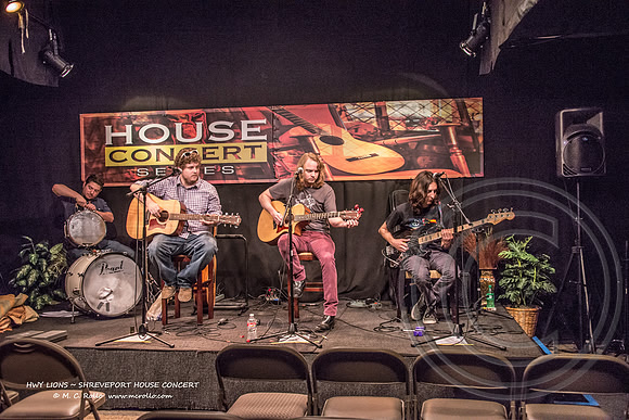 Hwy Lions sound check S'port House Concert  11-23-14-170-37