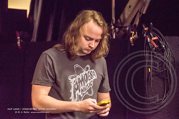 Hwy Lions sound check S'port House Concert  11-23-14-116-6