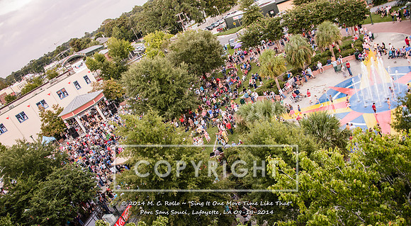 Sing It One More Time Like That, Parc Sans Souci, Lafayette, LA 9.19.14-002