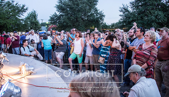 Sing It One More Time Like That, Parc Sans Souci, Lafayette, LA 9.19.14-022