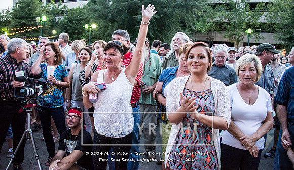 Sing It One More Time Like That, Parc Sans Souci, Lafayette, LA 9.19.14-024