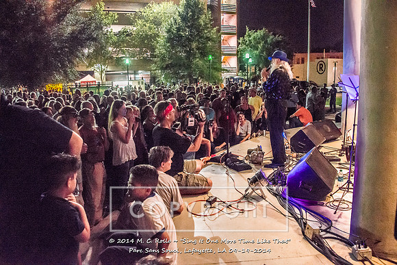Sing It One More Time Like That, Parc Sans Souci, Lafayette, LA 9.19.14-325