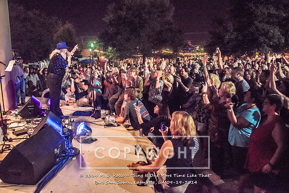 Sing It One More Time Like That, Parc Sans Souci, Lafayette, LA 9.19.14-327