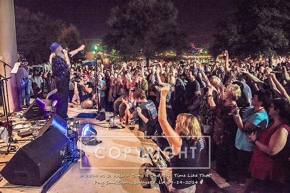 Sing It One More Time Like That, Parc Sans Souci, Lafayette, LA 9.19.14-328