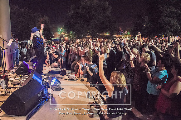 Sing It One More Time Like That, Parc Sans Souci, Lafayette, LA 9.19.14-329