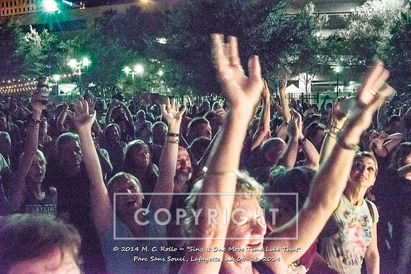 Sing It One More Time Like That, Parc Sans Souci, Lafayette, LA 9.19.14-553