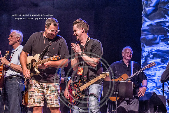 James Burton and Friends Concert  8-23-2014-1421