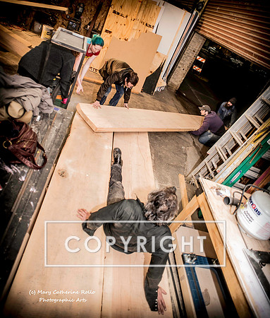 Steve Olson, focused, Skateboarding Sculpture process, 2.4.14-315-37
