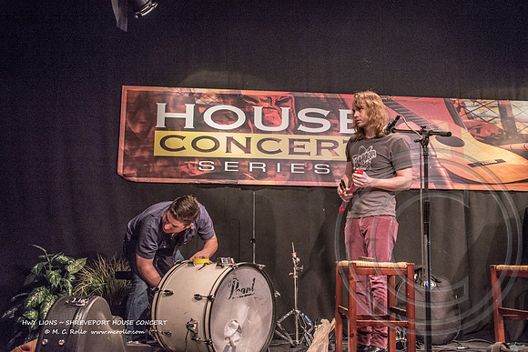 Hwy Lions sound check S'port House Concert  11-23-14-144-21