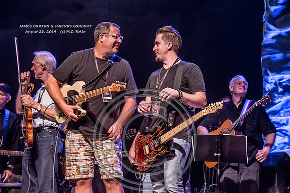 James Burton and Friends Concert  8-23-2014-1420