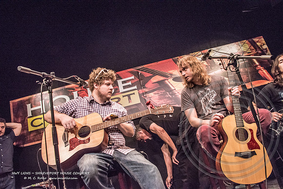 Hwy Lions sound check S'port House Concert  11-23-14-190-45