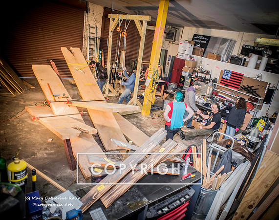Steve Olson, focused, Skateboarding Sculpture process, 2.4.14-65-5