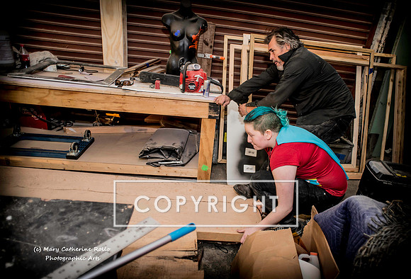 Steve Olson, focused, Skateboarding Sculpture process, 2.4.14-294-23