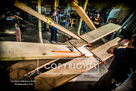 Steve Olson, focused, Skateboarding Sculpture process, 2.4.14-92-17