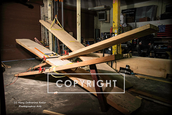 Steve Olson, focused, Skateboarding Sculpture process, 2.4.14-17-13