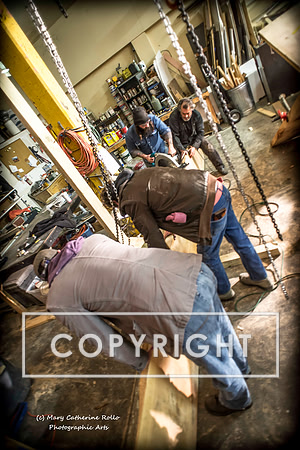 Steve Olson, focused, Skateboarding Sculpture process, 2.4.14-153-44