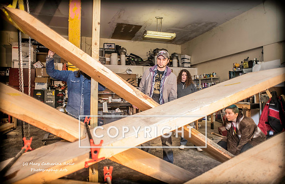Steve Olson, focused, Skateboarding Sculpture process, 2.4.14-80-13