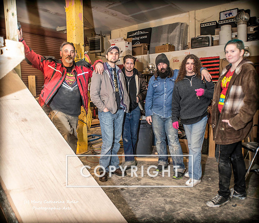Steve Olson, focused, Skateboarding Sculpture process, 2.4.14-98-20