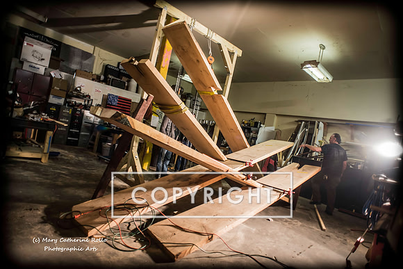 Steve Olson, focused, Skateboarding Sculpture process, 2.4.14-93-18