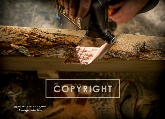 Steve Olson, focused, Skateboarding Sculpture process, 2.4.14-204-8