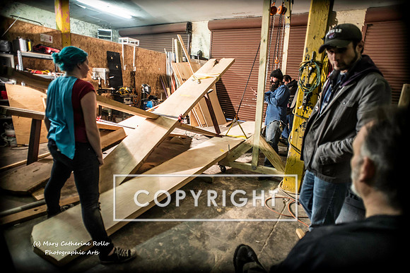 Steve Olson, focused, Skateboarding Sculpture process, 2.4.14-69-7