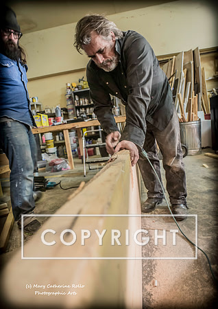 Steve Olson, focused, Skateboarding Sculpture process, 2.4.14-165-3