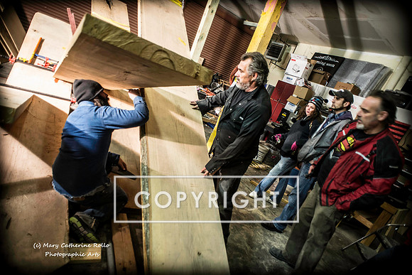 Steve Olson, focused, Skateboarding Sculpture process, 2.4.14-120-27