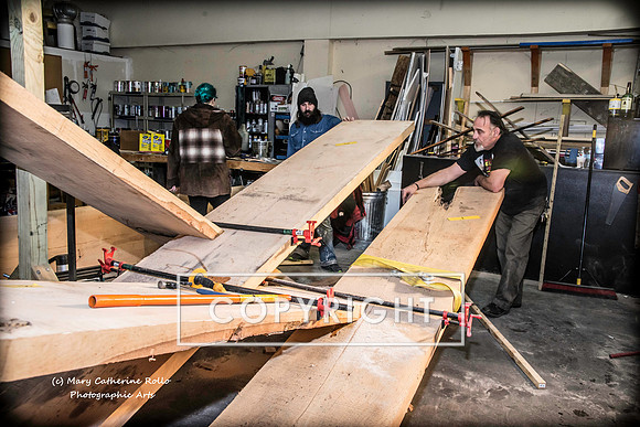 Steve Olson, focused, Skateboarding Sculpture process, 2.4.14-1-1