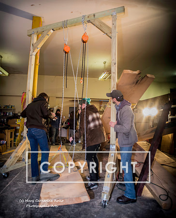 Steve Olson, focused, Skateboarding Sculpture process, 2.4.14-215-14