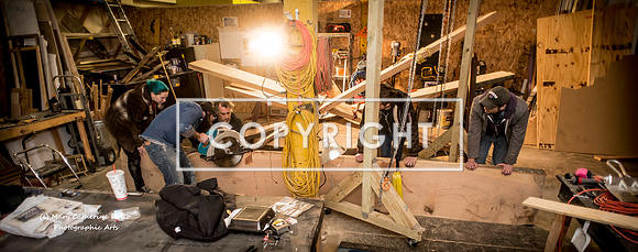 Steve Olson, focused, Skateboarding Sculpture process, 2.4.14-176-6