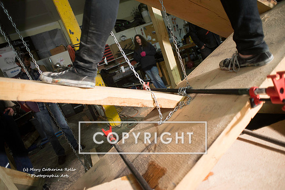 Steve Olson, focused, Skateboarding Sculpture process, 2.4.14-275-18
