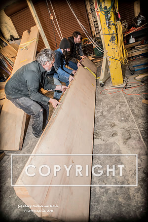 Steve Olson, focused, Skateboarding Sculpture process, 2.4.14-142-38