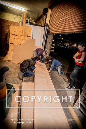 Steve Olson, focused, Skateboarding Sculpture process, 2.4.14-306-29