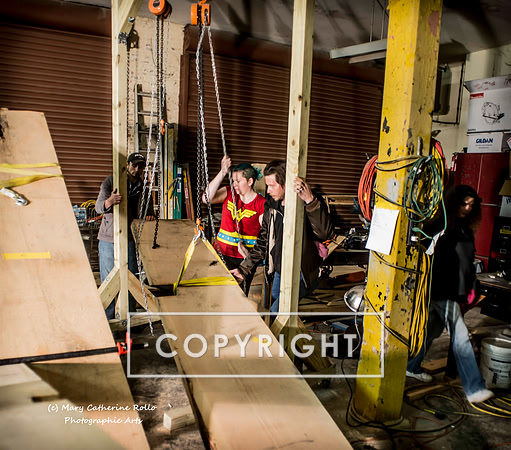 Steve Olson, focused, Skateboarding Sculpture process, 2.4.14-219-15