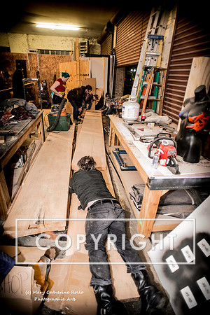Steve Olson, focused, Skateboarding Sculpture process, 2.4.14-303-27