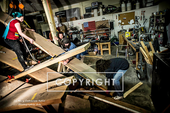 Steve Olson, focused, Skateboarding Sculpture process, 2.4.14-243-28