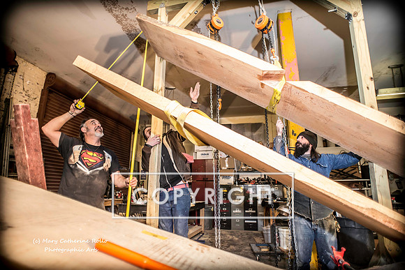 Steve Olson, focused, Skateboarding Sculpture process, 2.4.14-79-12